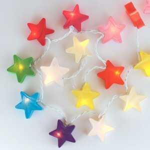 Nachtlichter und Lichterketten für das Kinderzimmer