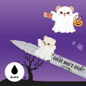 Spooky Party - Teddy Ghost + Kitty Mummy
