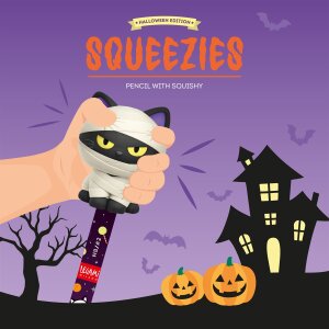Squeezies - Anti-Stress-Bleistift - Kitty