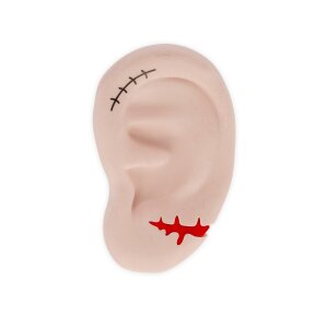 Ear We Go Again - Radiergummi mit Duft in Form eines gruseligen Ohres