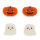 Clip Me Up! - Set aus 4 Mini-Haarclips - Ghost + Pumpkin