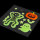 Window-Glow - Skeleton - gruselige Fenstersticker von Legami