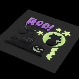 Window-Glow - Boo! Gel Fenstersticker