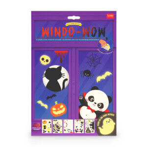 Windo-Wow - 40 Fenster Sticker mit Motiven passend zum Halloween Fest