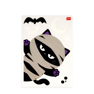 Windo-Wow - 40 Fenster Sticker mit Motiven passend zum Halloween Fest