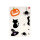 Windo-Wow - 40 Fenster Sticker mit Motiven passend zum Halloween Fest
