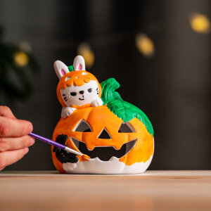 Paint Your Halloween Bunny - Malset für die Haloween Party
