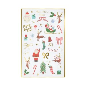 Christmas Tattoos neu von Meri Meri