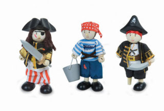 Budkins Le Toy Van Biegepüppchen Piraten