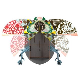 Decorative beetle John - ein Wandschränkchen in Käferform