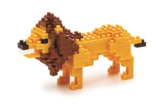 Bausteine Microblock Anime Schwarzer Hund Spielzeug Baukästen Nano Blocks Kinder 