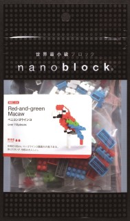 Papagei Miniserie Nanoblock