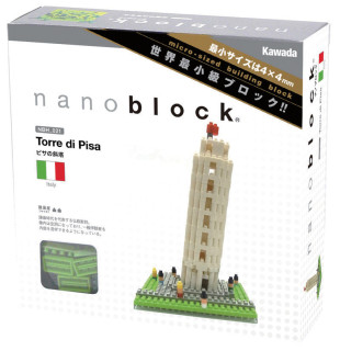 Nanoblock Sightseeing Der schiefe Turm von Pisa