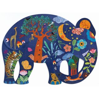 Djeco Puzzle Art: Elephant 150 Teile