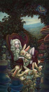 Alice im Wonderland illustriert von Benjamin Lacombe