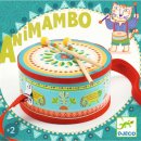 Kleine Trommel zum Umhängen von Djeco wunderschön gestaltet aus der Serie Animambo
