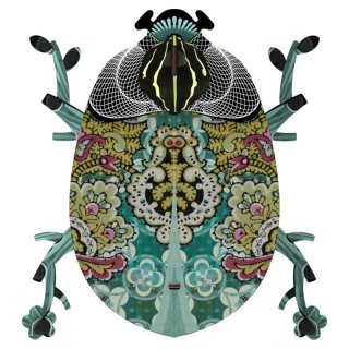 Decorative Beetle Charlie - ein Käferschrank mit Spiegel