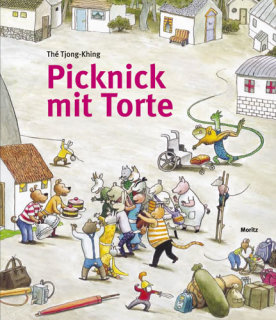 Picknick mit Torte - ein fantastisches Wimmelbuch von Thé Tjong-Khing