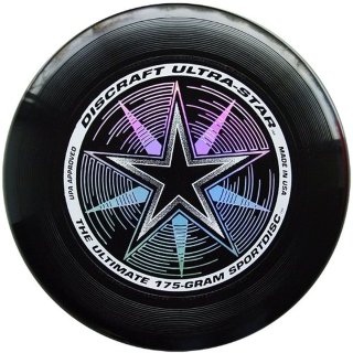 Frisbee Discraft Ultra Star schwarz