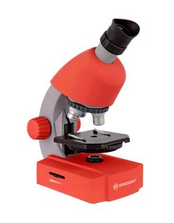 Bresser Junior Mikroskop 40x 640 rot