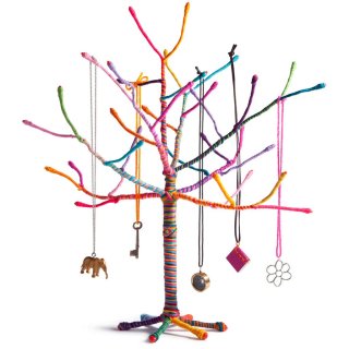 Yarn tree kit - Garnbaumkit - Schmuckbaum zum Selbermachen 