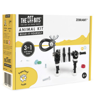 The Off bits - Animal Kit - Tierwesen aus Schrauben und Federn zusammenbauen Zebrabit