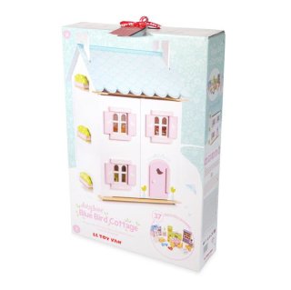 Blue Bird Cottage - Puppenhaus mit Möbelstarterset von Le Toy Van