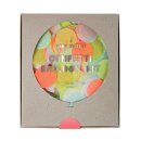 Neonfarbende Konfetti Ballons von Meri Meri, 8 Stück mit...