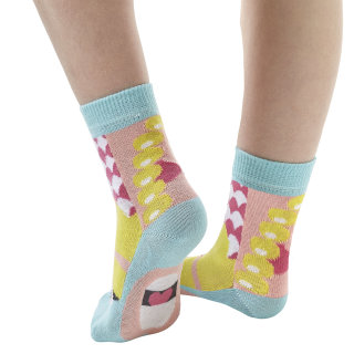 Walky Talkies, das sind Socken, die man auch als Handpuppen verwenden kann Meerjungfrau Arielle Sockenpuppe Größe 31-34