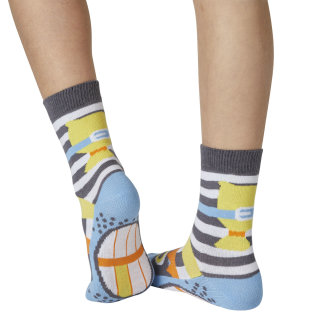 Walky Talkies, Socken, die man auch als Handpuppen verwenden kann Räuber Catch me Sockenpuppe Größe 27-30