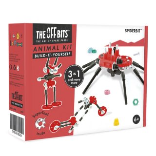 Spiderbit model kit mit Super Tool 3 Figuren zum Nachbauen  von den Offbitts