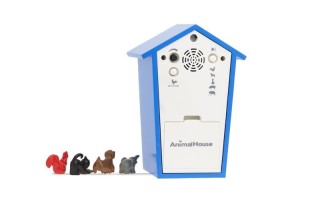 Kookoo Animal house - eine Wanduhr für´s Kinderzimmer mit verschiedenen Tierlauten