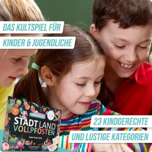 Stadt Land Vollpfosten Junior Edition