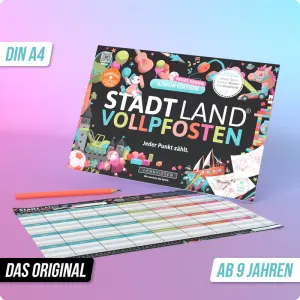 Stadt Land Vollpfosten Junior Edition