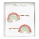 Glitter Haarspangen Regenbogen von Meri Meri