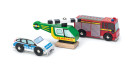 Notfall Autoset - Feuerwehr, Hubschrauber, Polizei