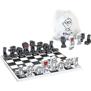 Schachspiel im Keith Harring Stil von Vilac