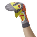 Walky Talkies, das sind Socken, die man auch als Handpuppen verwenden kann Ritter Brave Sockenpuppe Größe 27-30