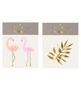 KleineTattoos für coole Kids von Meri Meri Flamingo Tattoo