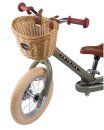 Fahrradkorb aus Korbgeflecht - Kunststoff