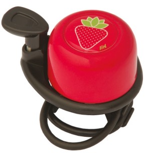 Scooter Bell rot mit Erdbeerrmotiv von Liix