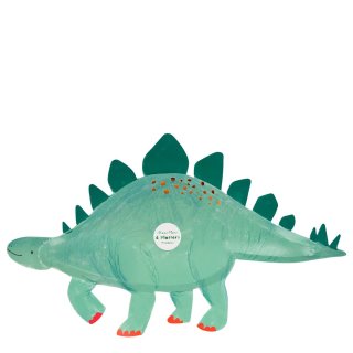 Stegosaurier Pappteller von Meri Meri