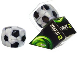 V-cube football 2x2 pillow cube