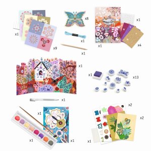 Multi Activity Bastelkit von Djeco: Blumengarten