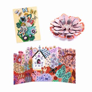 Multi Activity Bastelkit von Djeco: Blumengarten