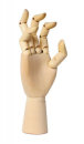 CHR002-10PR Zeichenmodell Hand rechts