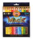 Magic Set 12 Stifte mit Regenbogenmaleffekt
