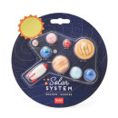 Sonnensystem Radiergummi Set