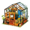 DIY Miniaturhaus - Cathys Flower House - Holzbausatz