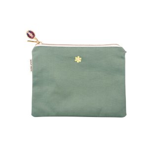 Pouch Frida Kahlo green